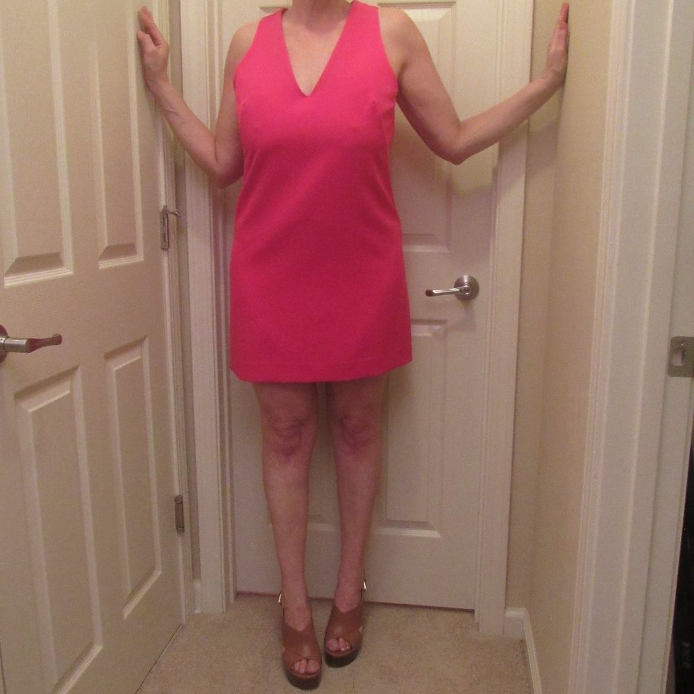NWT! MILLY- Fully-Lined, Pink, Halter, Minidress ~ Size 12
